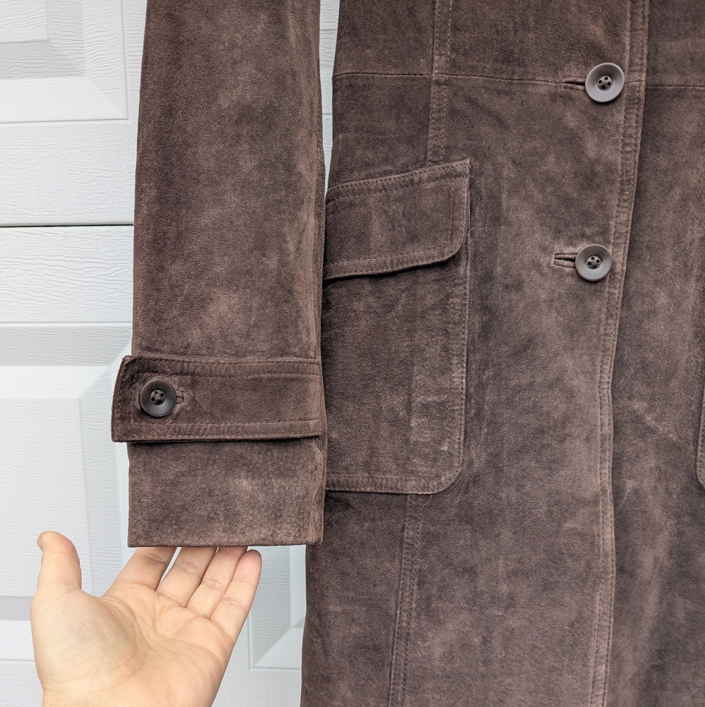 Brown Suede Jacket - image 4